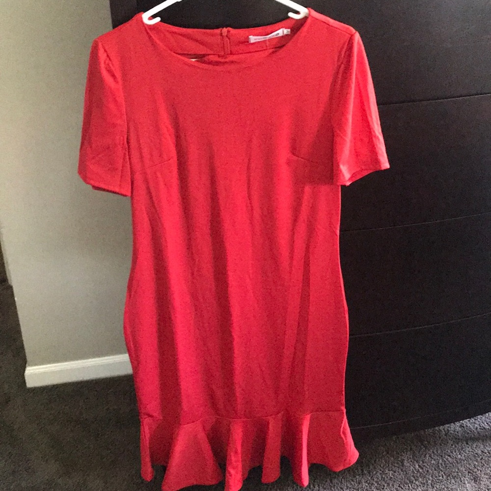 Red dress